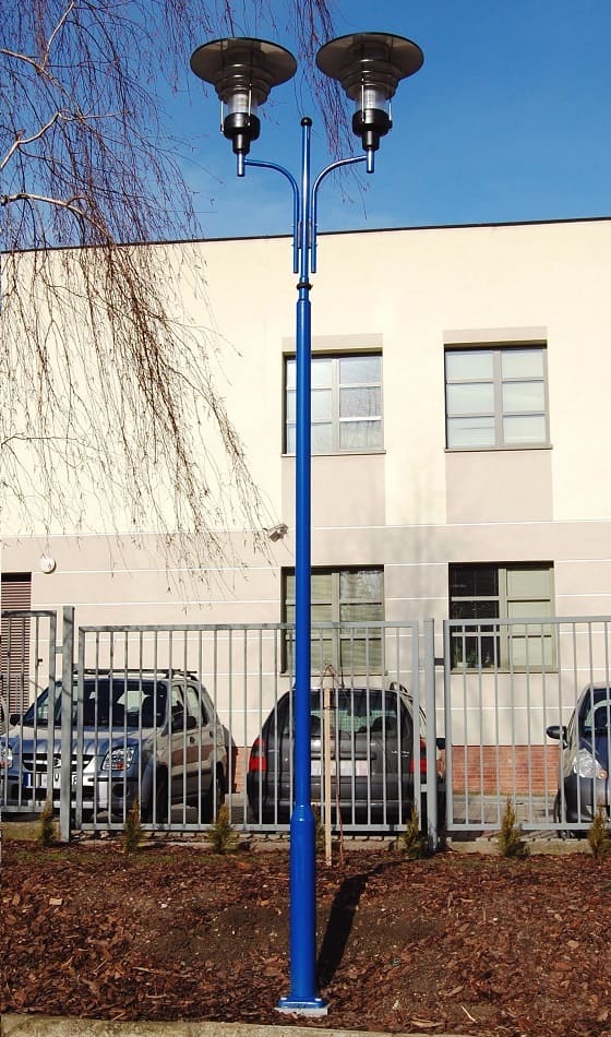 mât d’éclairage tubulaire