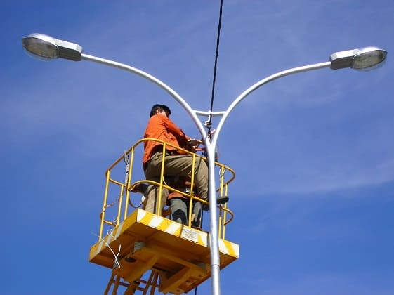 mat eclairage public