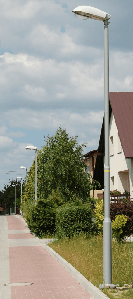 mât d’éclairage tubulaire