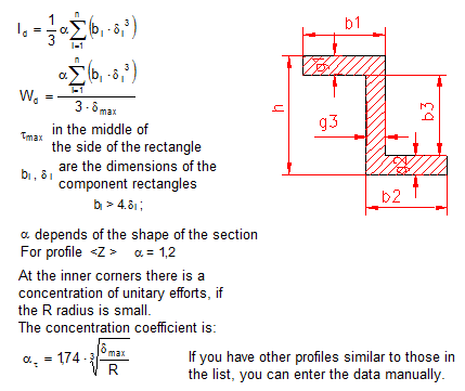 formule moment d’inertie polaire